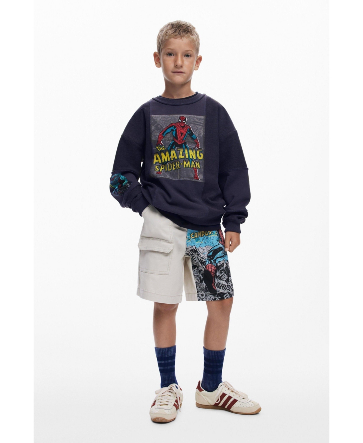 Desigual Boys Boys's Spiderman Marvel sweatshirt