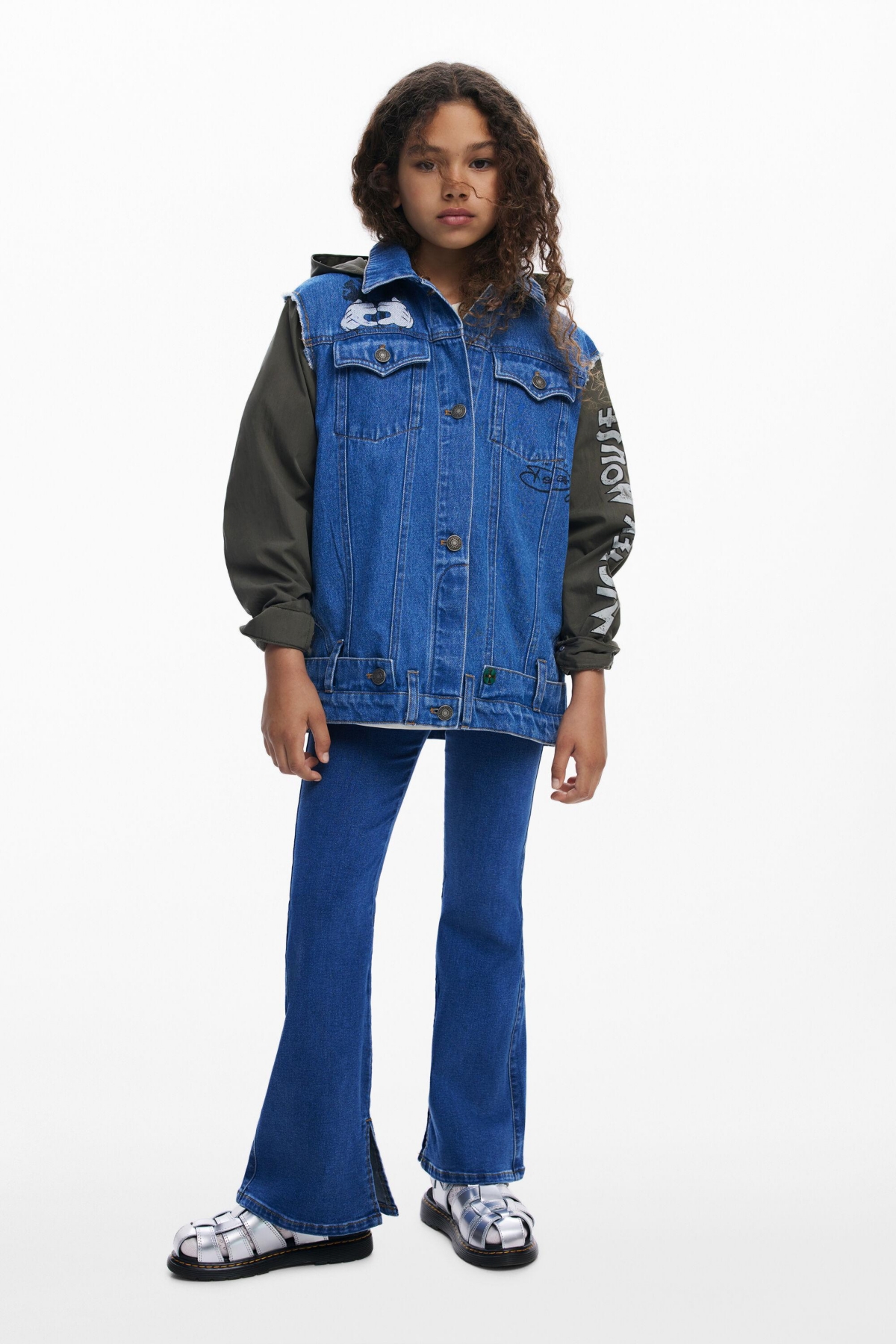 Desigual Girls Girls's Mickey and Minnie Mouse Jacket