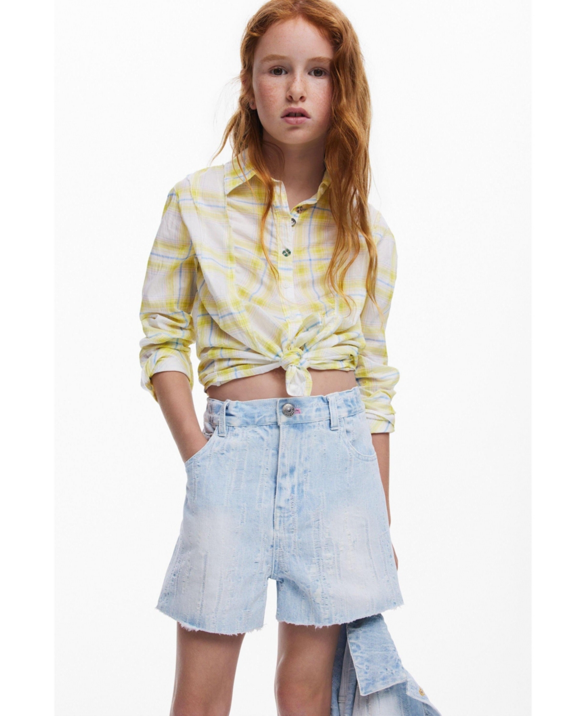 Desigual Girls Girls's Short denim trucker