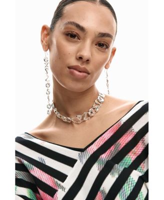 Women's Fine crossover sweater