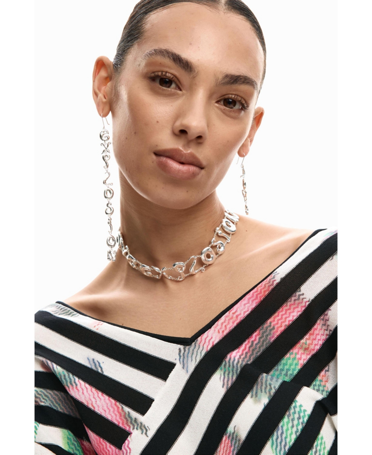 Desigual Women's Fine crossover sweater