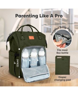 Original Diaper Bag Backpack, Multi-Functional Baby Diaper Bags with Changing Pad