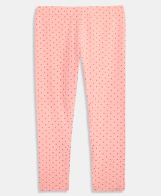 Girls' 12M-5T Dot-Print Leggings