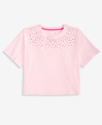 Girls' XS-XL Gem Relaxed Cropped Tee
