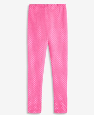 Girls' 5-20 Dot-Print Leggings