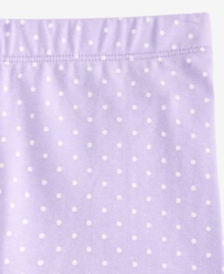 Girls' Toddler 12M-5T Dot-Print Bike Shorts