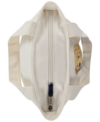 Kids Polo Bear Canvas Tote Bag 