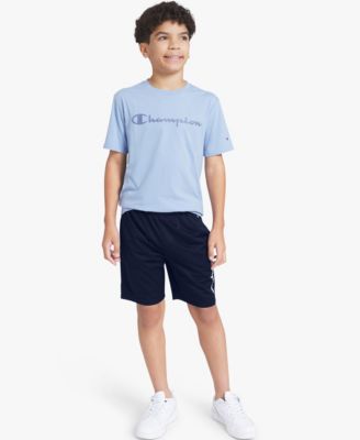 Boys' 8-20 Label Logo Signature Shorts