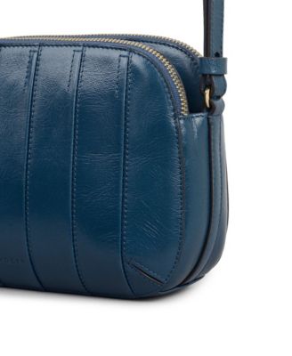 Dukes Place Stripe Zip Top Small Crossbody Bag