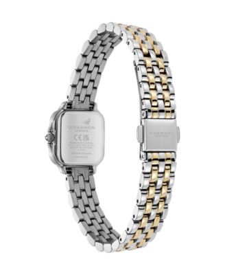 Women's Mini Grosvenor Two Tone Stainless Steel Bracelet Watch, 20mm