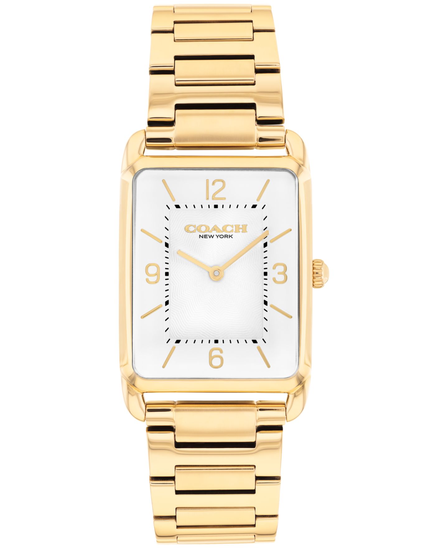 Часы Coach Unisex Elliot Gold Tone Stainless Steel Bracelet Watch, 32x26mm — фото 1