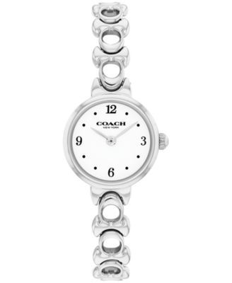 Women's Iris Silver Tone Stainless Steel Bracelet Watch, 22.5mm