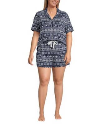Plus Size Limited Edition Cozy Knit Pajama Set