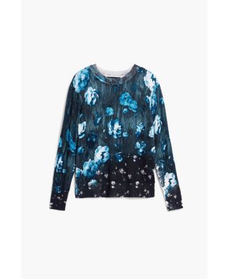 Women's Lightweight floral sweater