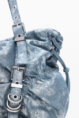 Women's Ruched denim bag