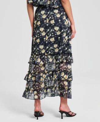 Women's Tiered Maxi Skirt
