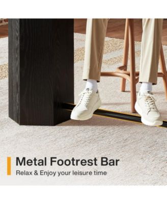 70.9" Extra Long Bar Table, Industrial Counter Height Table