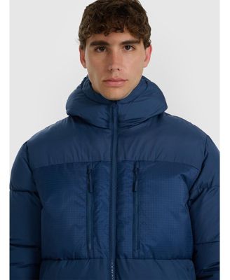 Men's down jacket with synthetic filling