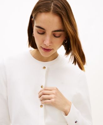 Women's Button-Front Knit Cardigan