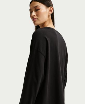 Women's Sportswear Oversized Long-Sleeve T-Shirt