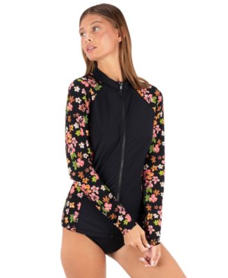 Women's Hibiscus Dream Long-Sleeve Rashguard