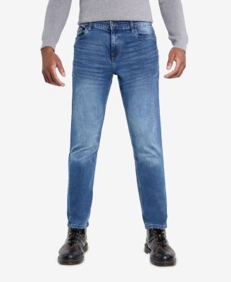 Men's Pieced Pockets Slim Fit Jeans