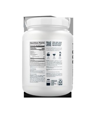 Zero Carb 100% Pure Whey Isolate Protein Powder, Unflavored, 25g Protein, 16 Servings Tub