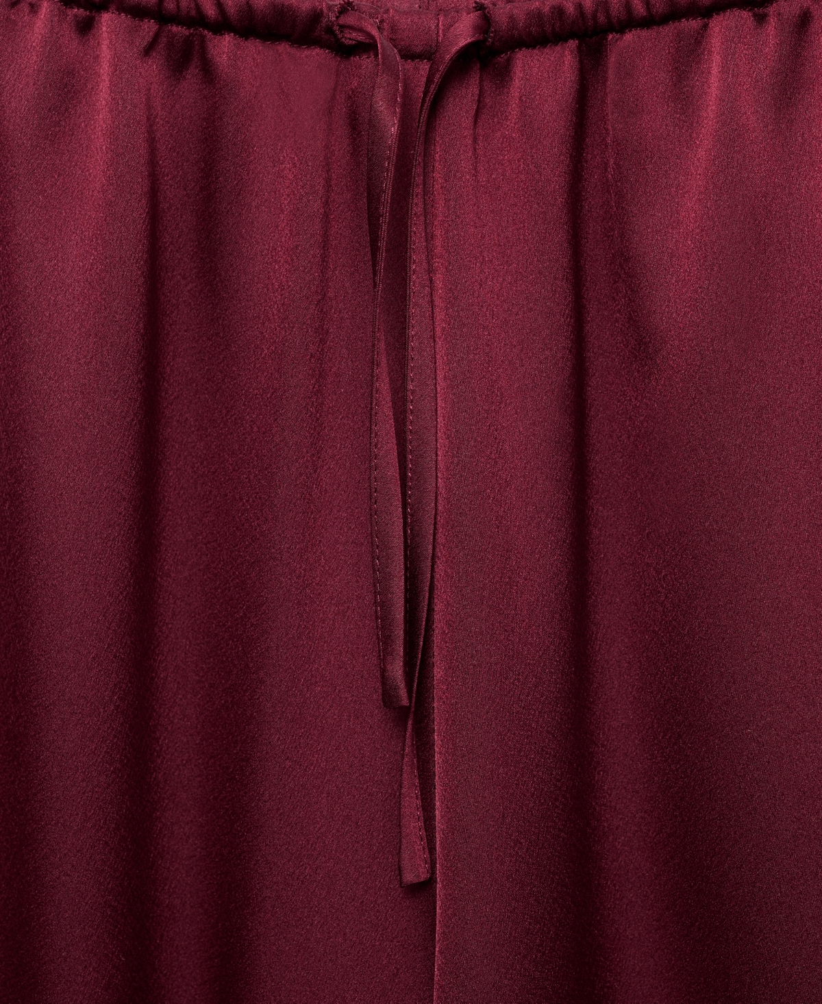 Mango Women's Satin Long Pants