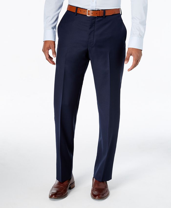 DKNY Navy Solid Extra-Slim-Fit Suit - Macy's