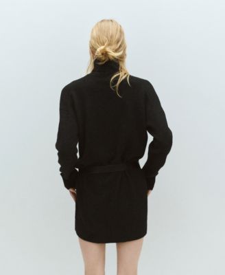 Women's Knitted Turtleneck Dress