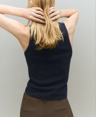 Women's Wool-Blend Knitted Top