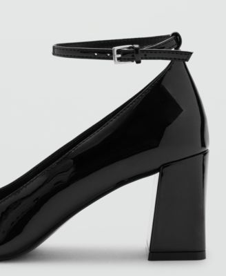 Women's Patent Leather High-Heeled Shoes