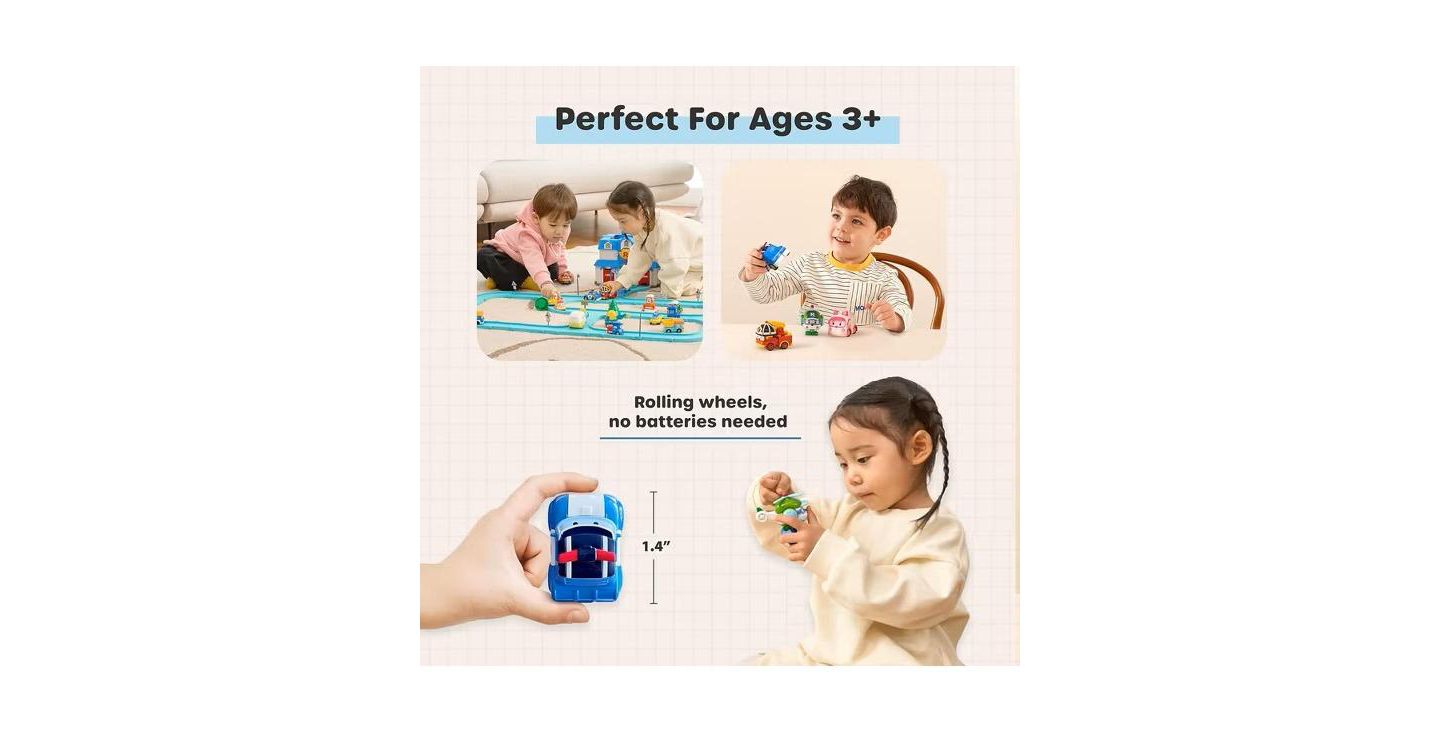 Детская игрушка Robocar Poli Amber Die-Cast Collectible Toy Vehicle — фото 7