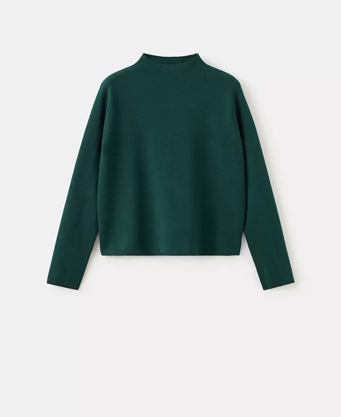Women's Perkins Neck Knitted Sweater