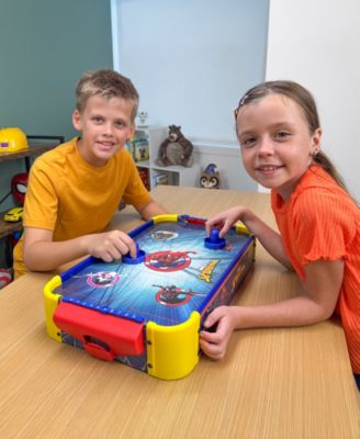 Marvel Spider-Man Electric Tabletop Air Hockey Wood