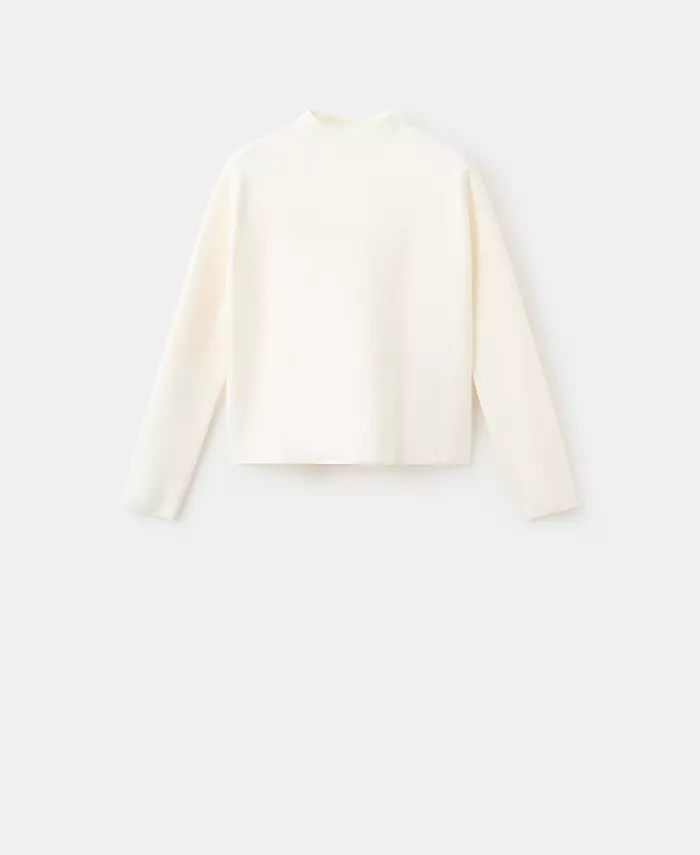 Women's Perkins Neck Knitted Sweater - thumbnail 4