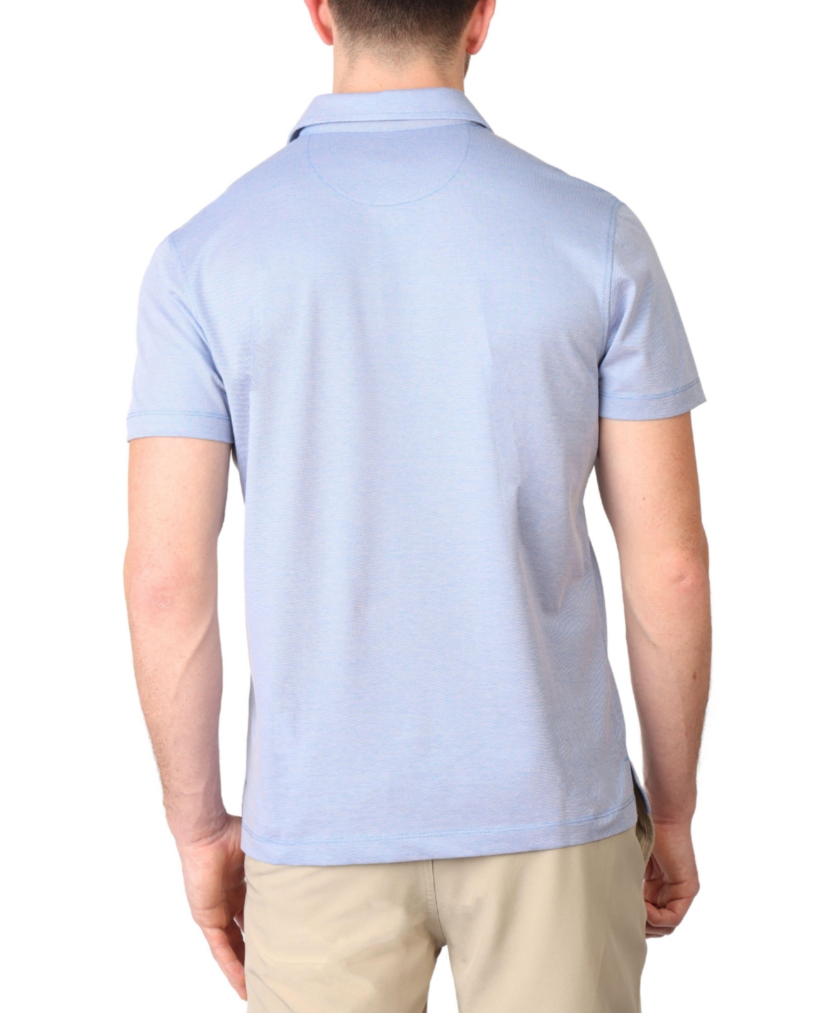 Tailorbyrd Men's Dobby Twill Polo