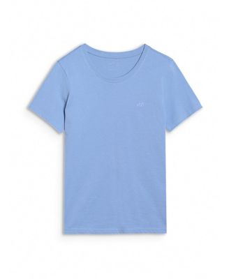 Women's regular plain T-shirt - blue
