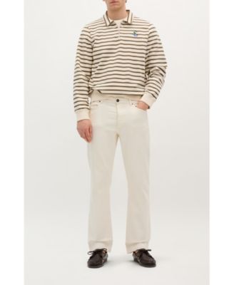 Men's Stripes Zipper Sweater