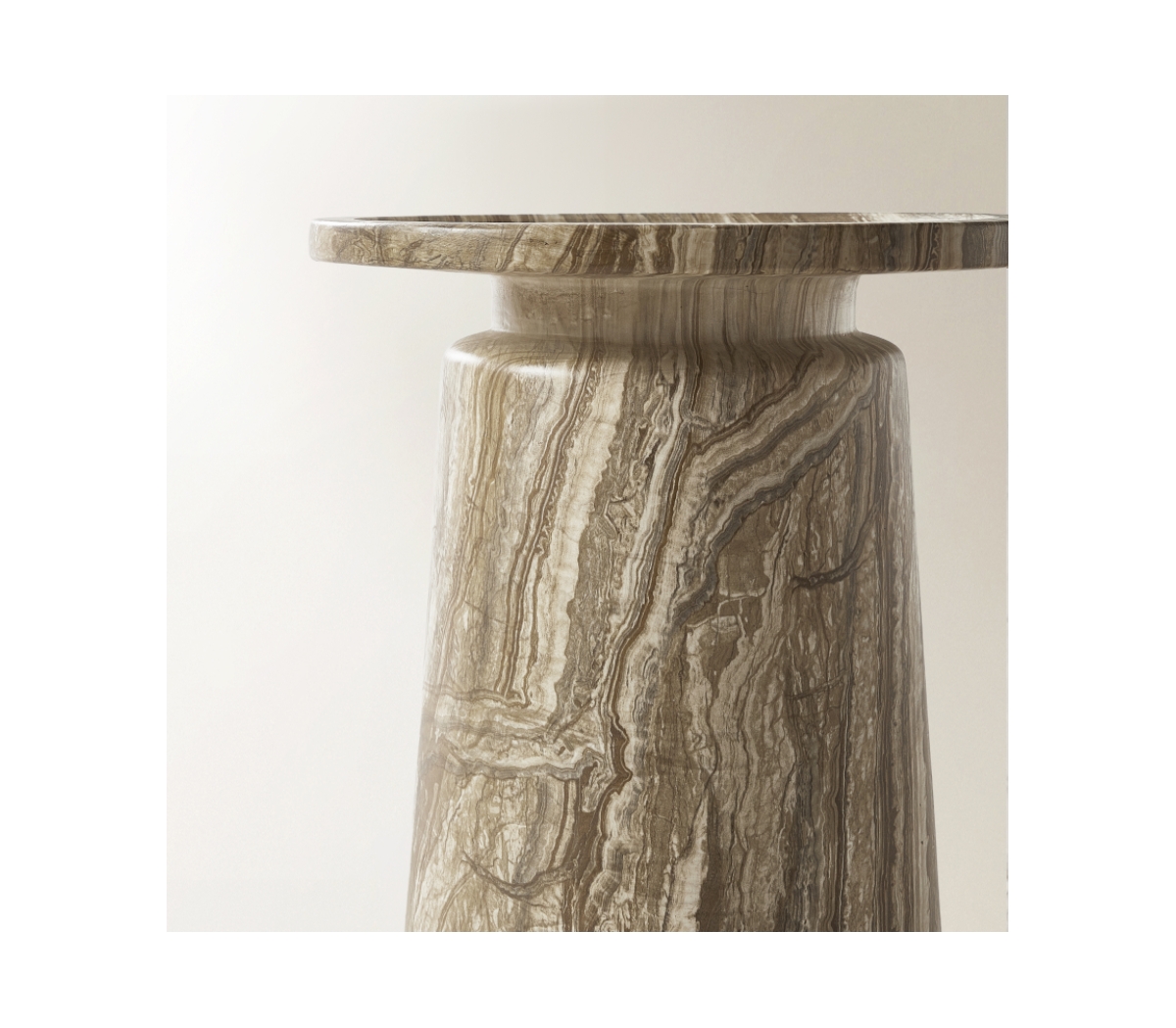 Z Gallerie Strata Side Table