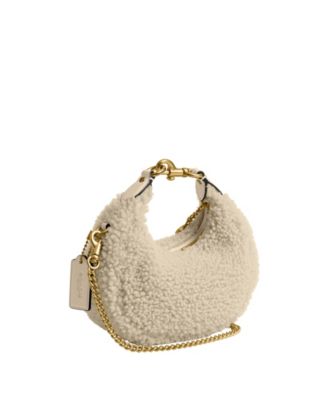 Jonie Shearling Mini Crossbody Bag