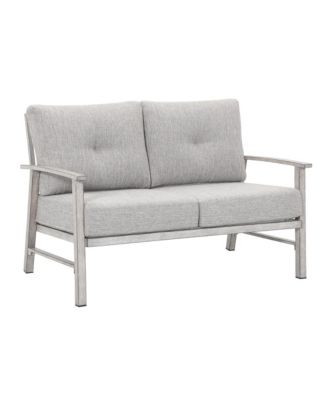 Mondawe 5-piece Aluminum Patio Conversation Set with Loveseat