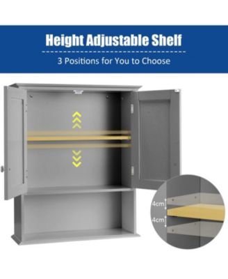 Smart 3-Tier Bathroom Organizer - Rust Proof Cabinet with Quick Installation & Modern