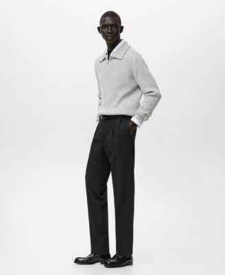 Men's Regular-Fit Pleated Pants