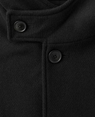 Men's Wool Blend Hooded Coat