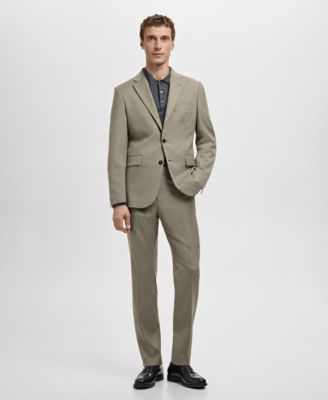 Men's Milan Slim-Fit Suit Pants
