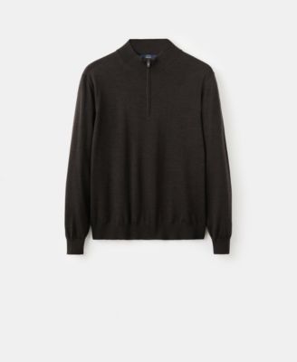 Men's Perkins Collar Merino Wool Sweater