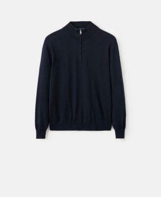 Men's Perkins Collar Merino Wool Sweater