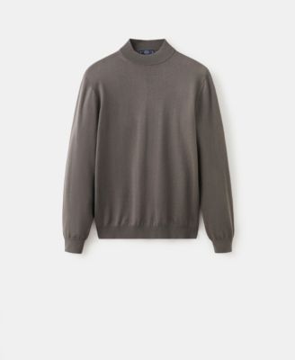 Men's Wool Turtleneck Sweater