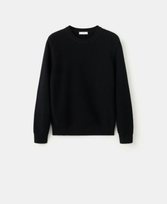 Men's Cotton Braided Sweater